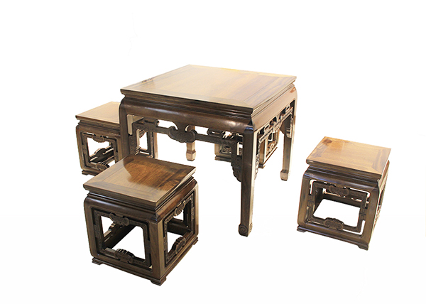 金丝楠木家具-四人桌