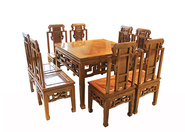 金丝楠木家具-八人桌