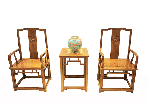 金丝楠木家具-双人椅